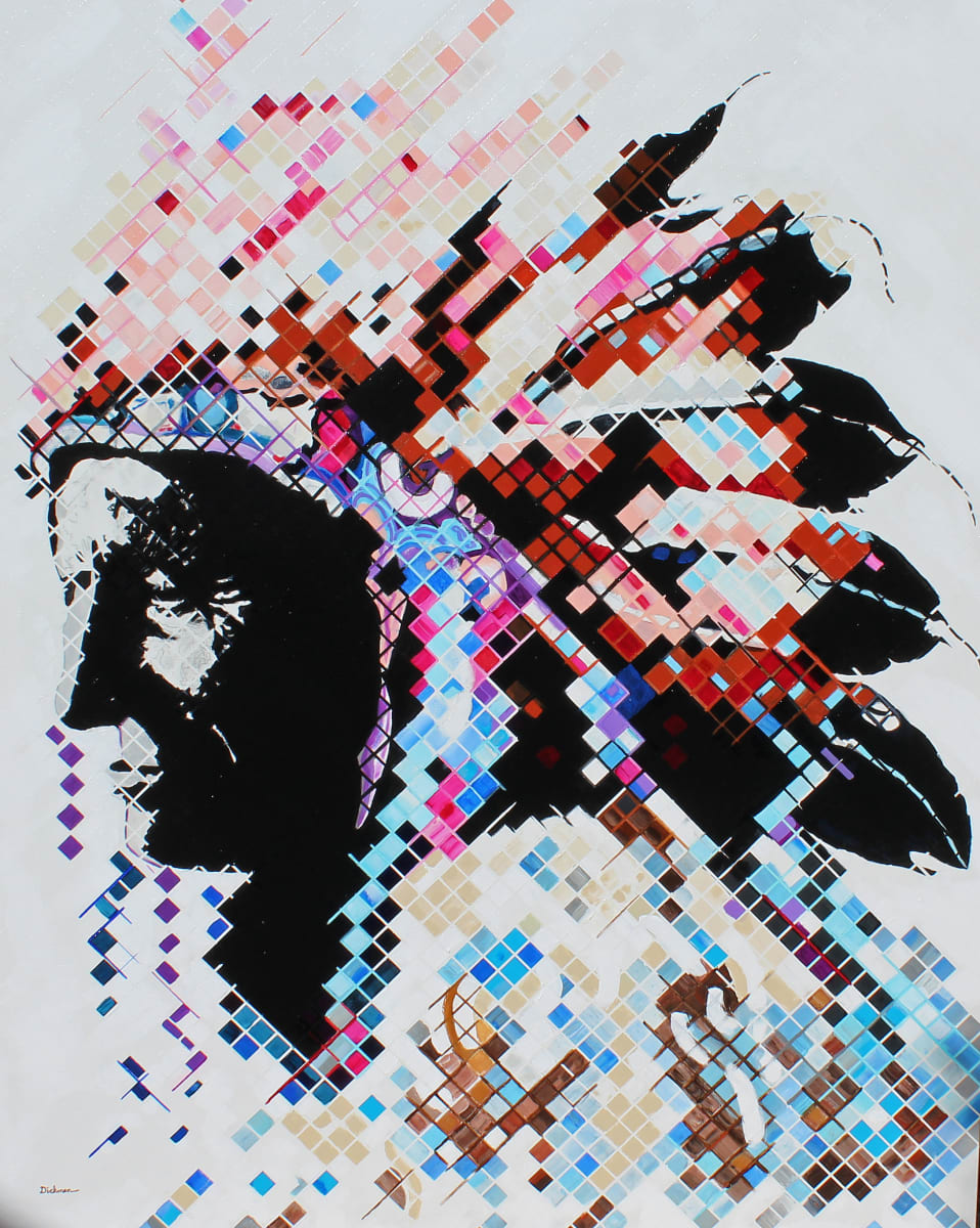 LAKOTA INDIAN CHIEF 3 by Curtis Dickman 