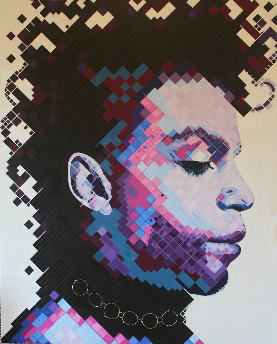 Purple Rain, Purple Reign    (UNFRAMED GICLEE) 3/25 by Curtis Dickman 