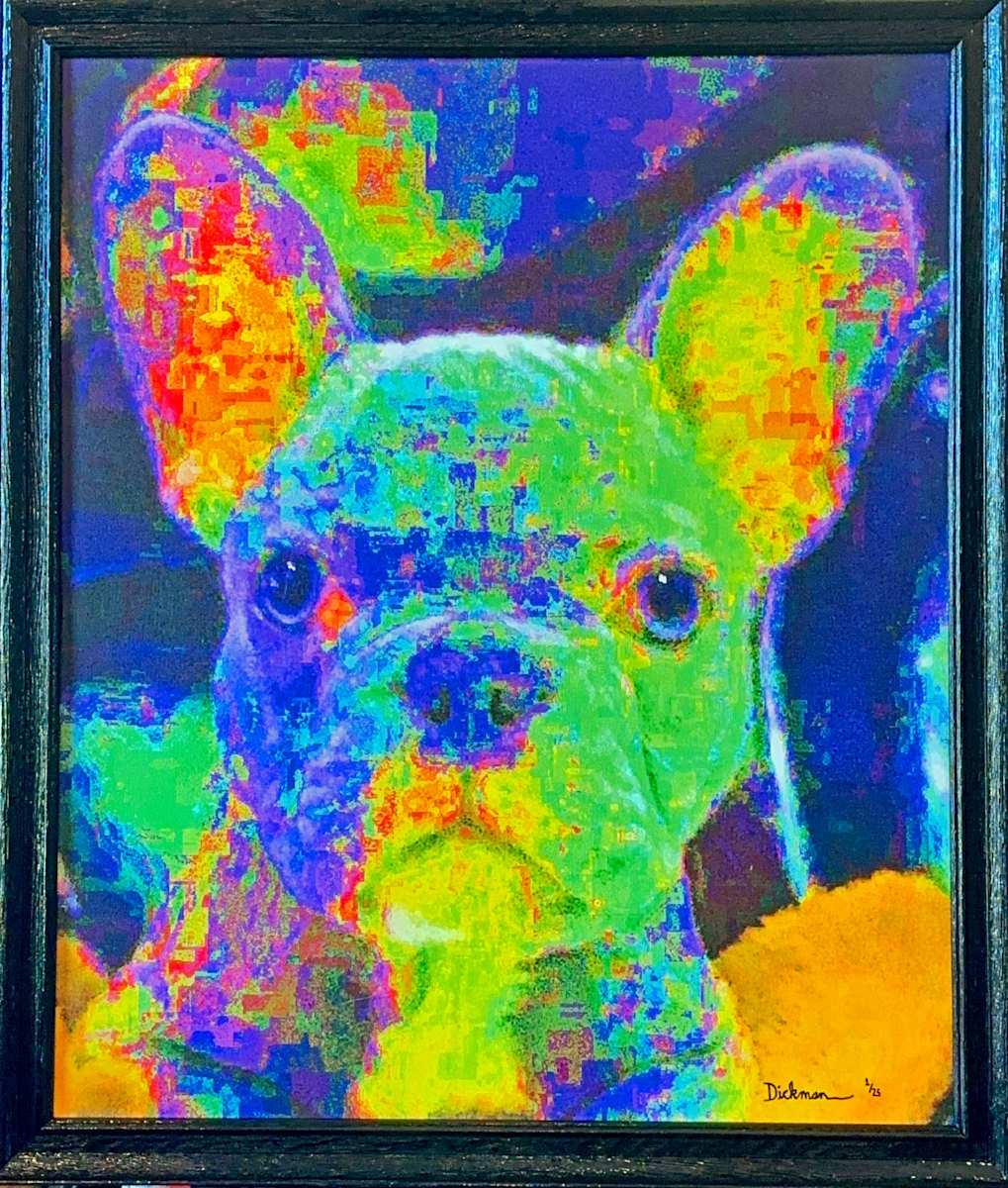 NEON FRENCHIE PRINCESS SOFIA 1/25 by Curtis Dickman 