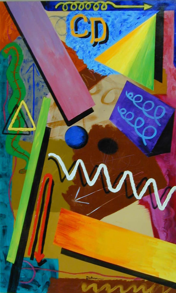 PSYCHEDELIC HOSTESS CUPCAKE by Curtis Dickman, Image 1.
