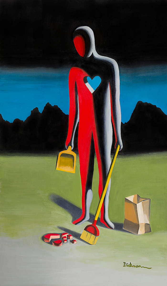 CARDIAC BYPASS (Limited Edition Print on Aluminum) by Curtis Dickman 