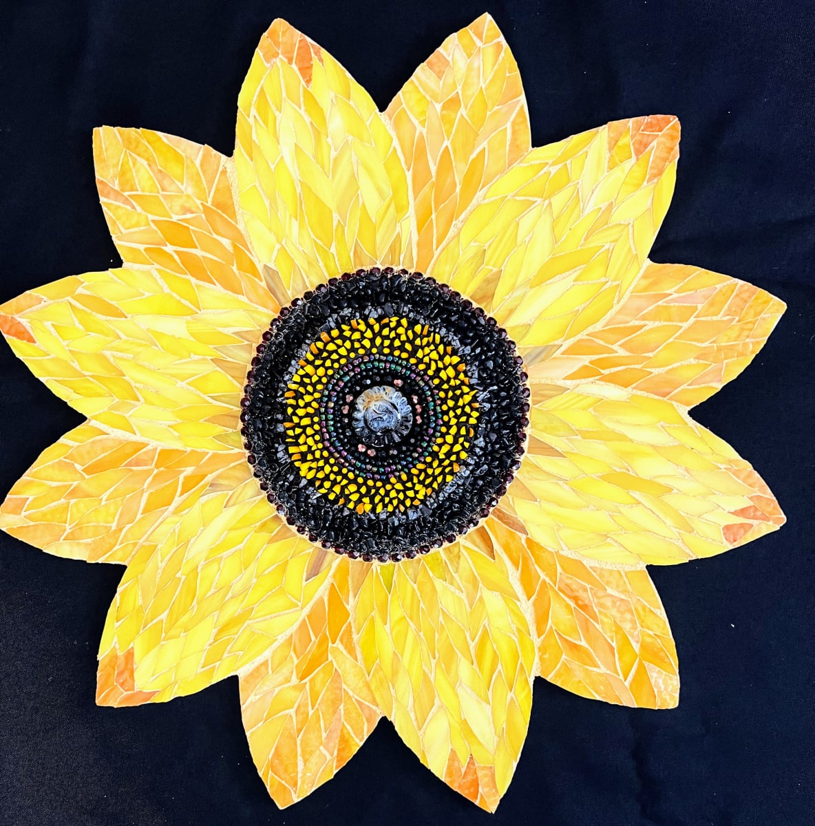 Sunbright Supreme Sunflower by Julie Mazzoni 