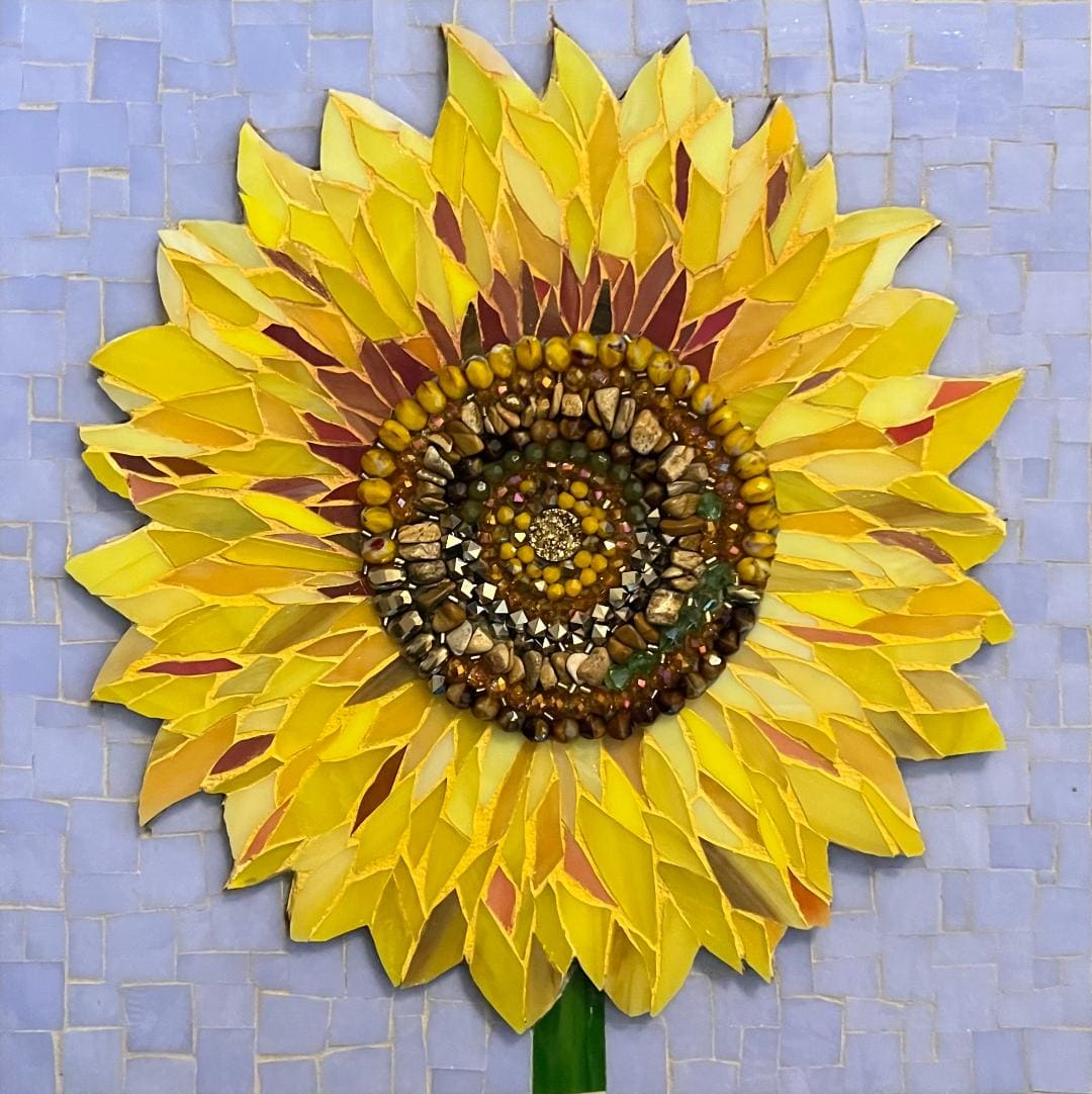 Sunspot Sunflower by Julie Mazzoni 
