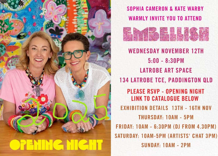 2025 - Embellish exhibition by Sophia Cameron, Image 1.