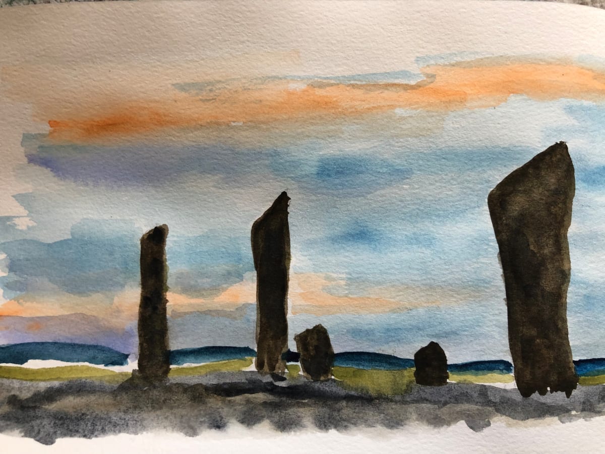 Stones of Stenness - 2 by Katy Heyning 