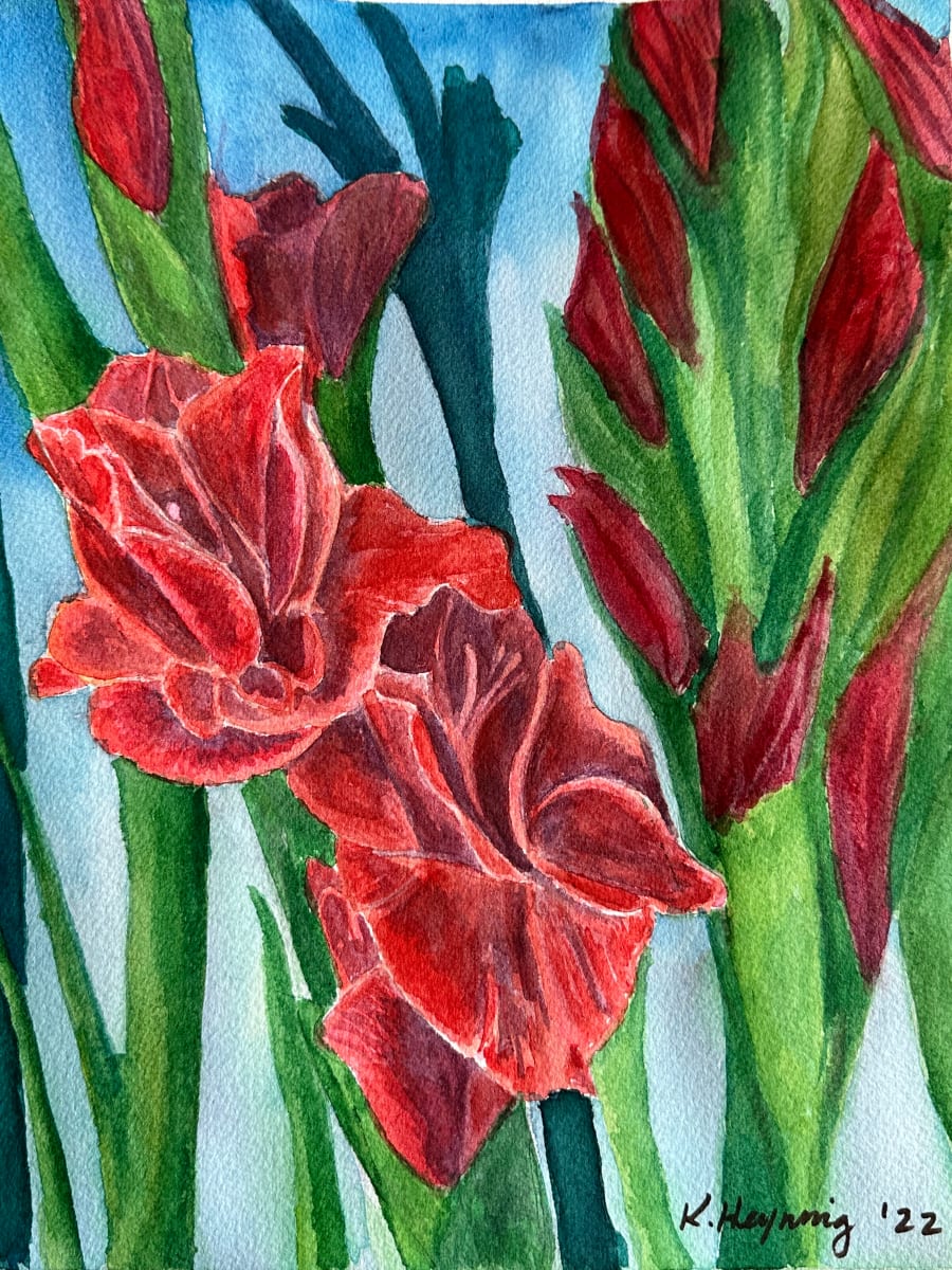 Gladiola 2 by Katy Heyning 