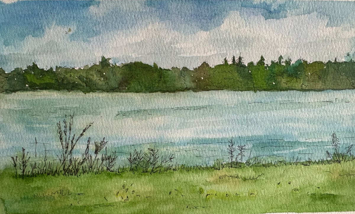 St. Germain Lake 2 by Katy Heyning 