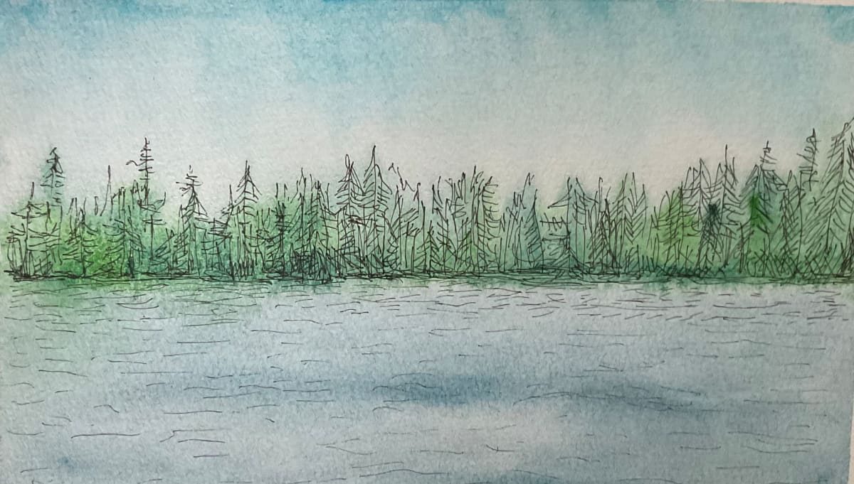 St. Germain Lake by Katy Heyning 