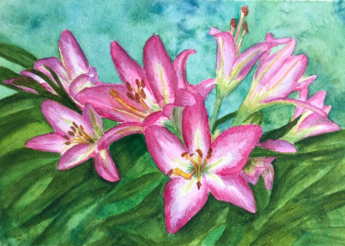 Lilies by Katy Heyning 