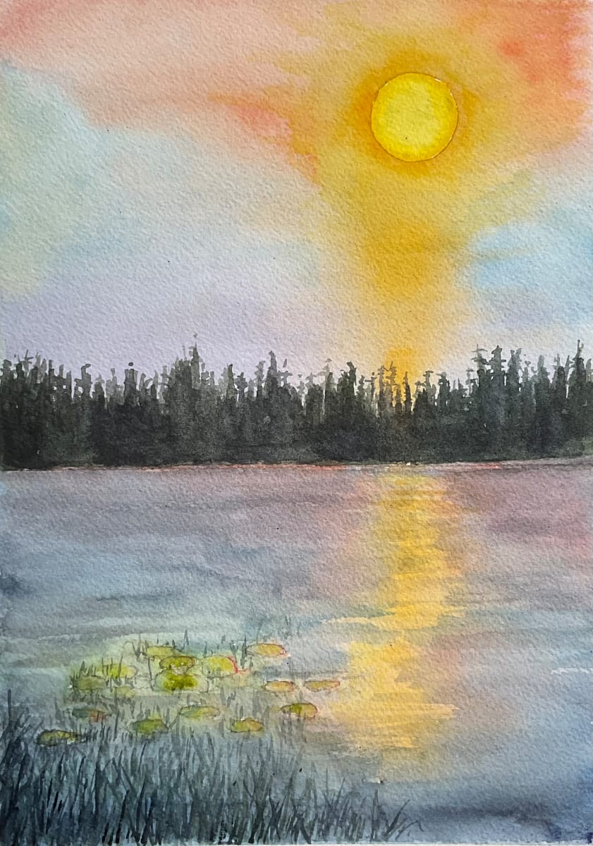 Sunset Study by Katy Heyning, Image 1.