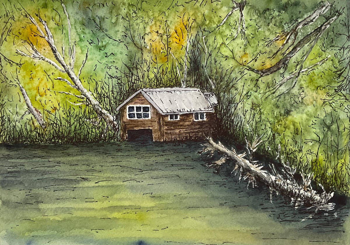 Angler Boathouse by Katy Heyning, Image 1.