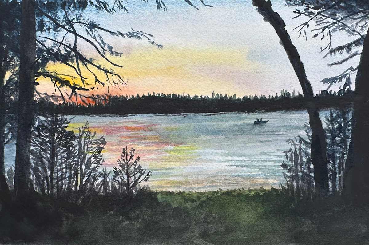 View from Bob-O-Link Cabin by Katy Heyning, Image 1.