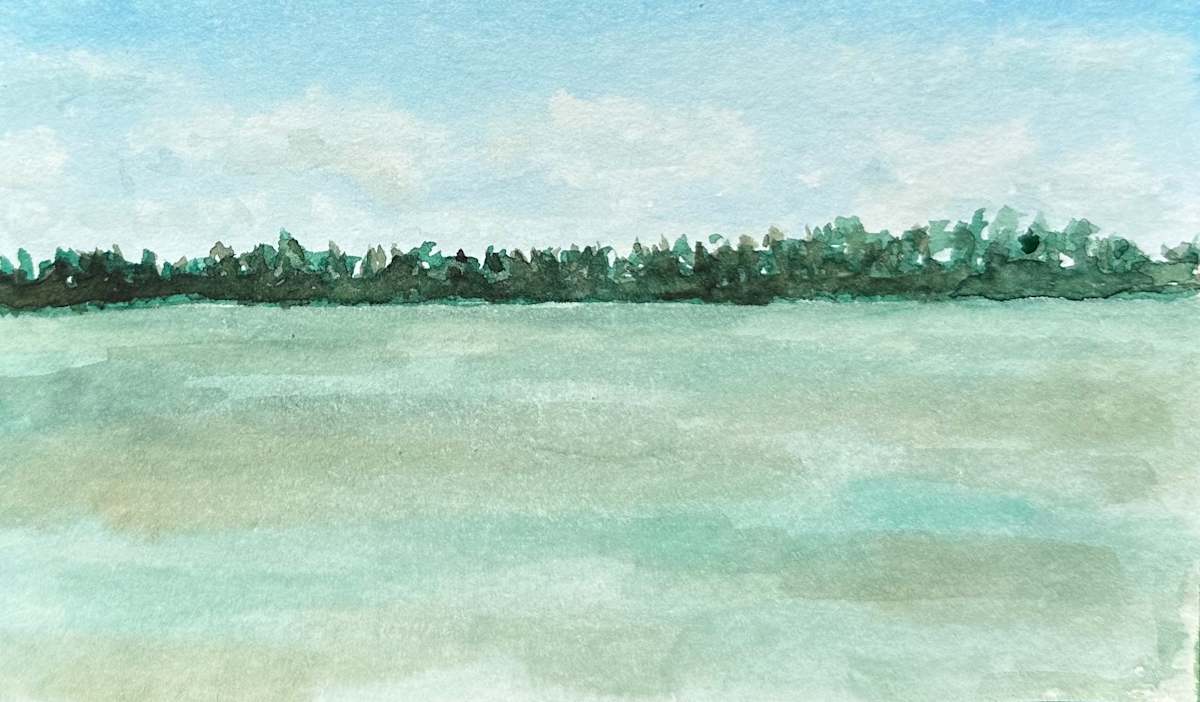 Green Lake Study by Katy Heyning, Image 8.