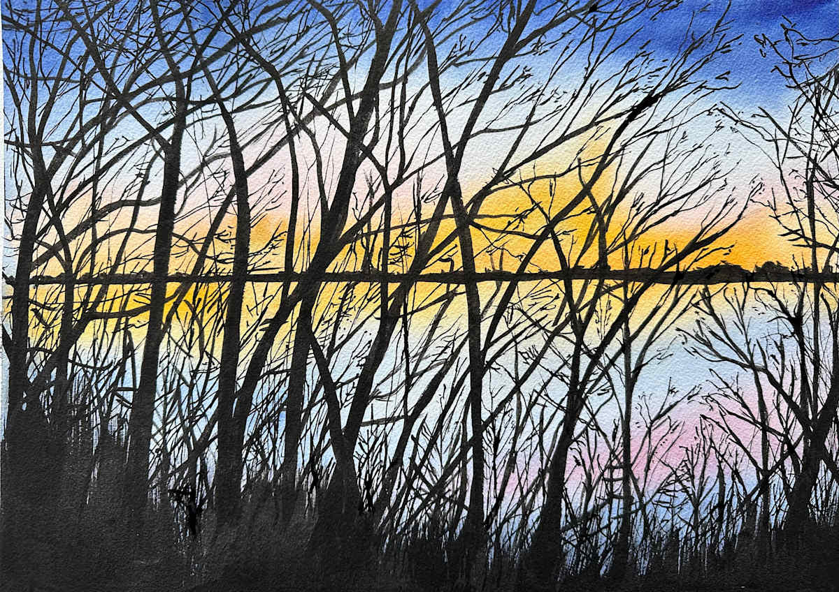Lake Monona Winter Sunset #3 by Katy Heyning, Image 1.