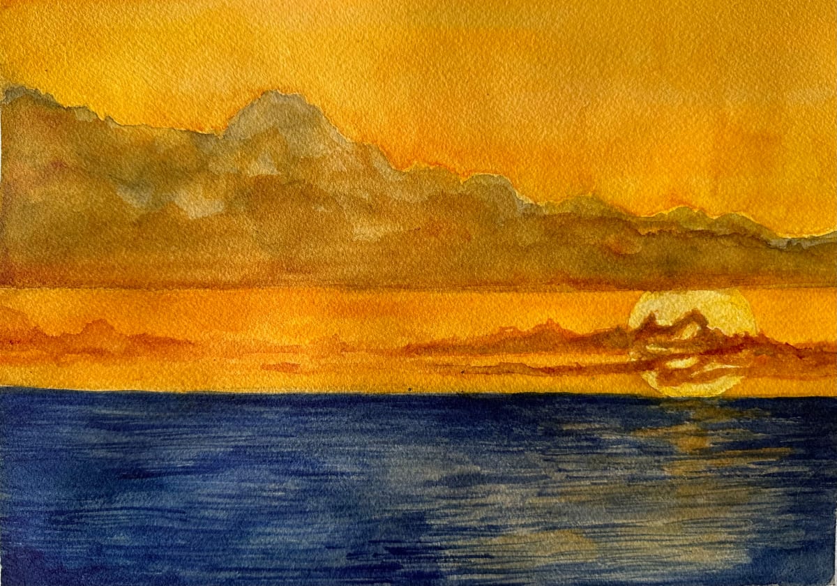 Ocean Sunset by Katy Heyning, Image 1.