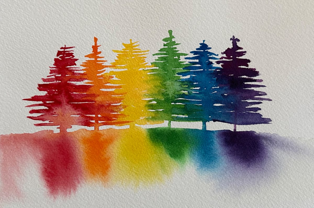 Rainbow Ridge 2 by Katy Heyning, Image 1.