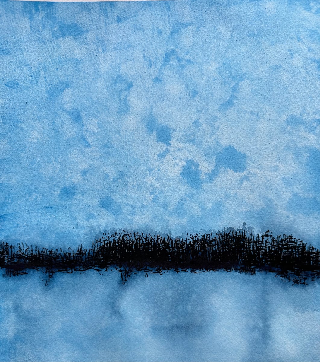 Blue Lake Study by Katy Heyning, Image 1.