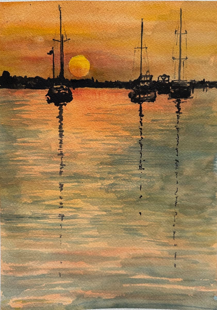 Sunset at the Union by Katy Heyning, Image 1.