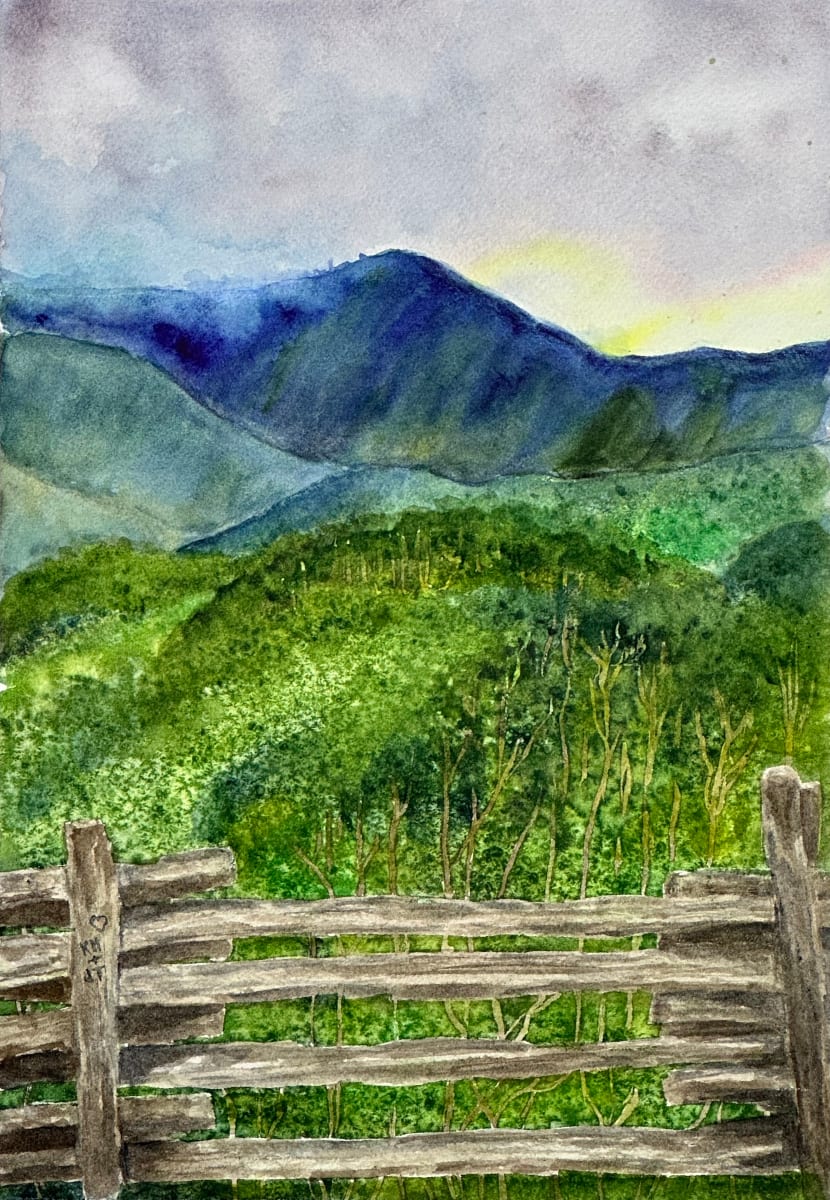 Ridge Fence by Katy Heyning 