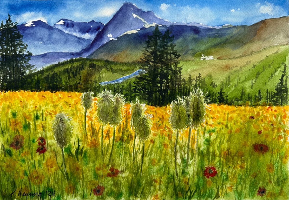 Western Pasqueflower by Katy Heyning, Image 1.