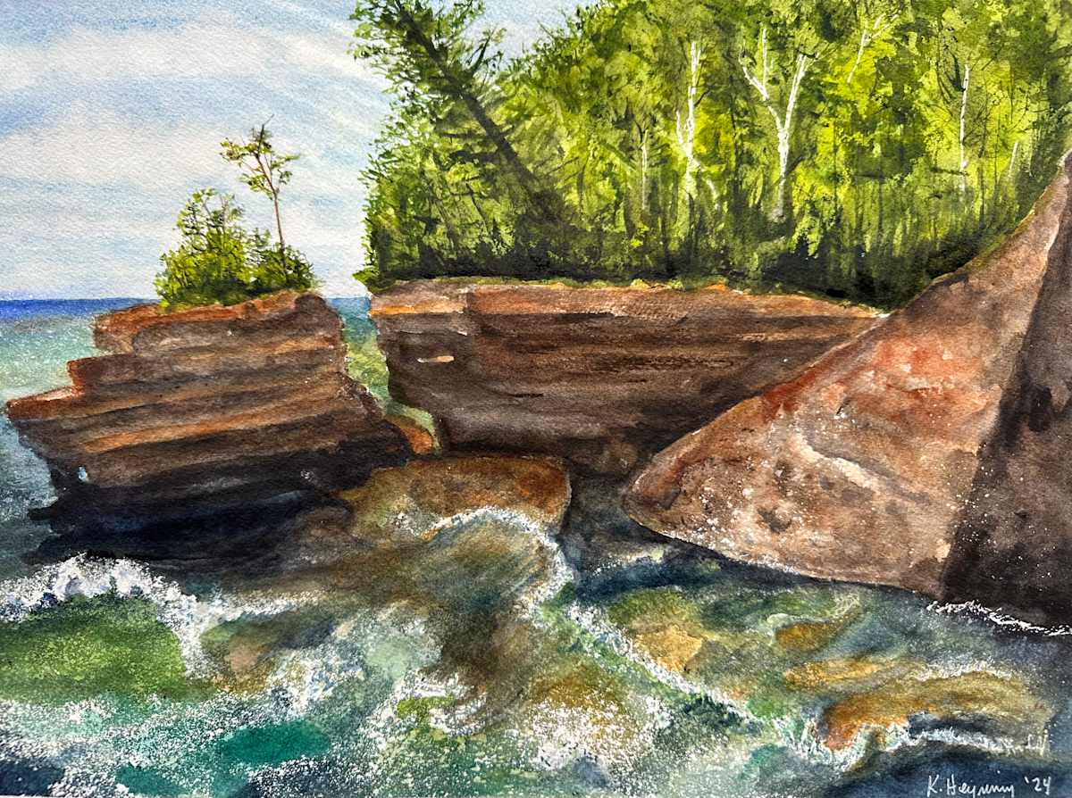 Madeline Island by Katy Heyning 