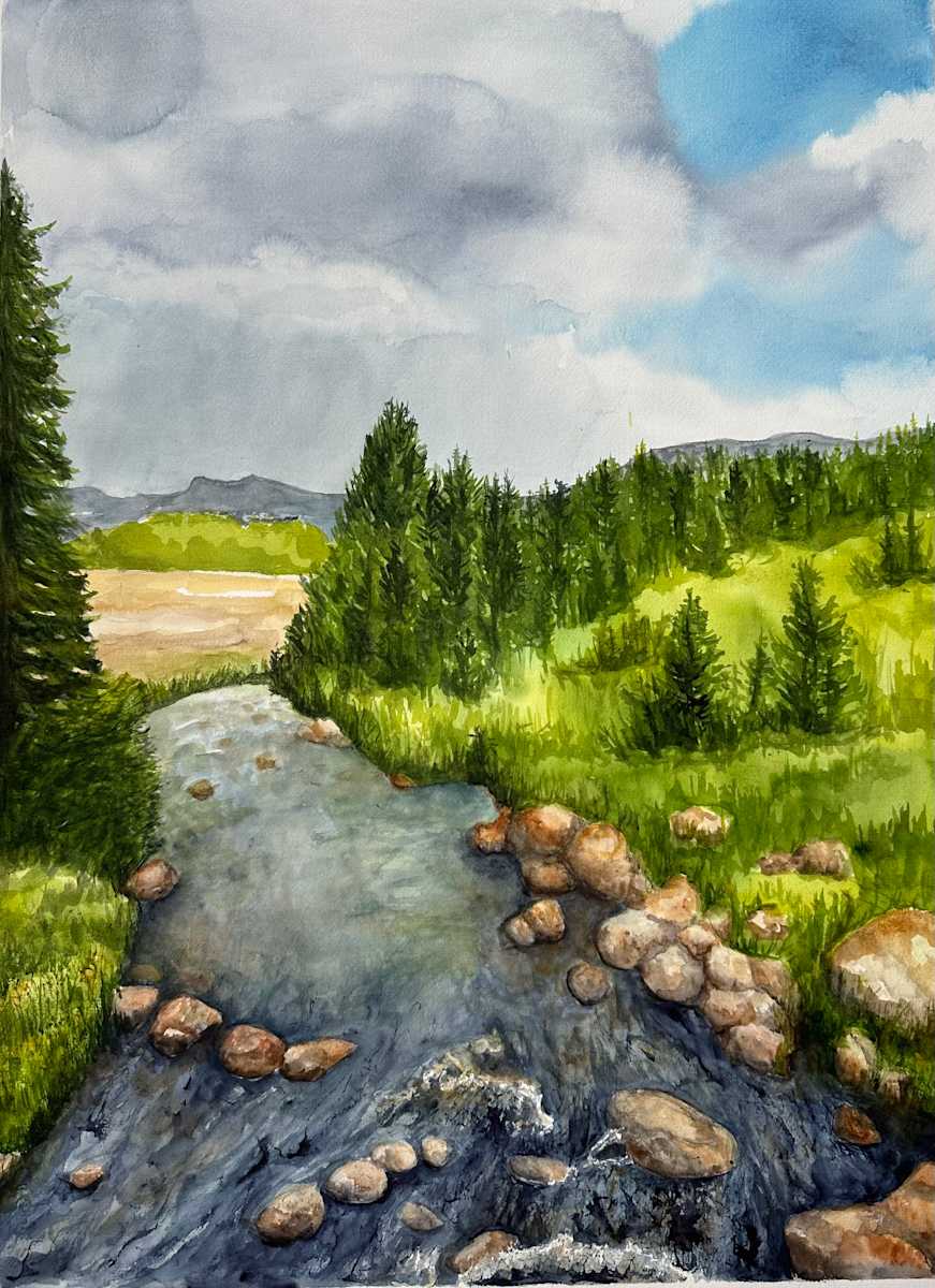 Tensleep Creek by Katy Heyning 