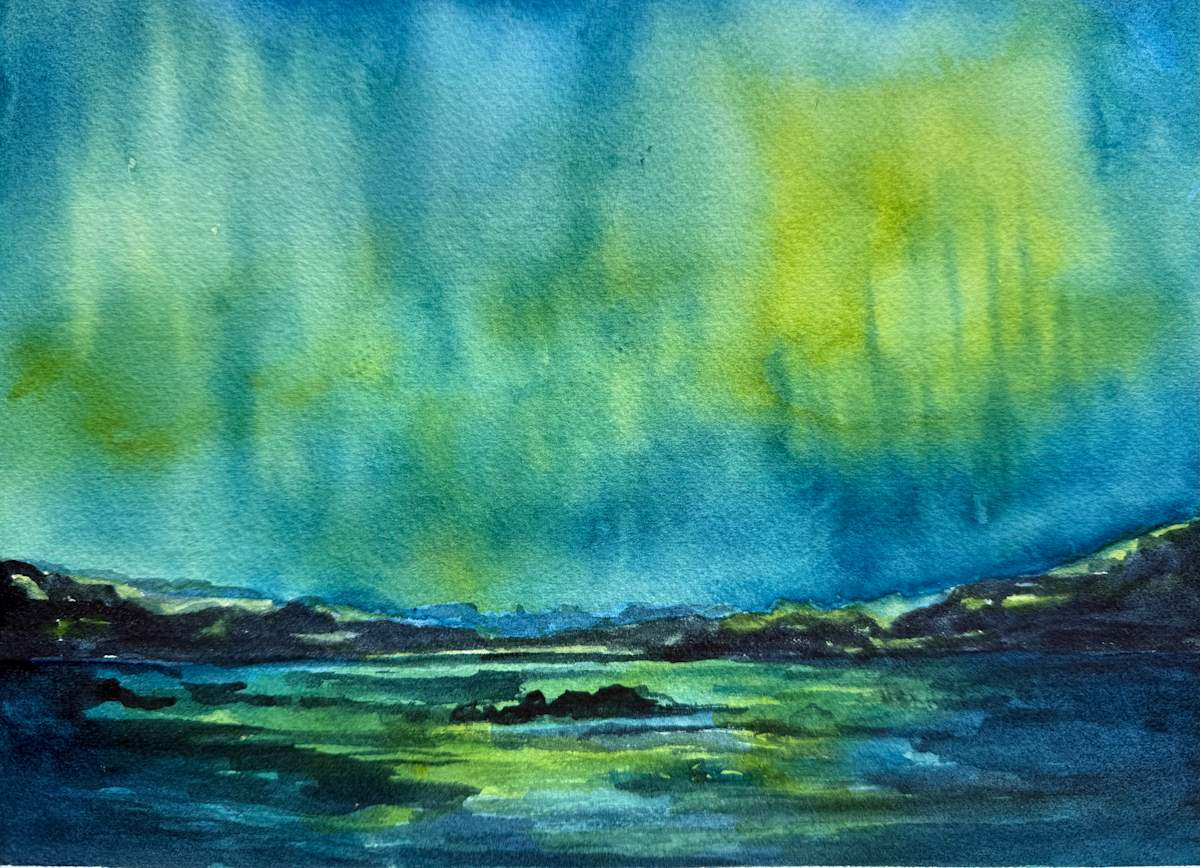Northern Lights II by Katy Heyning 