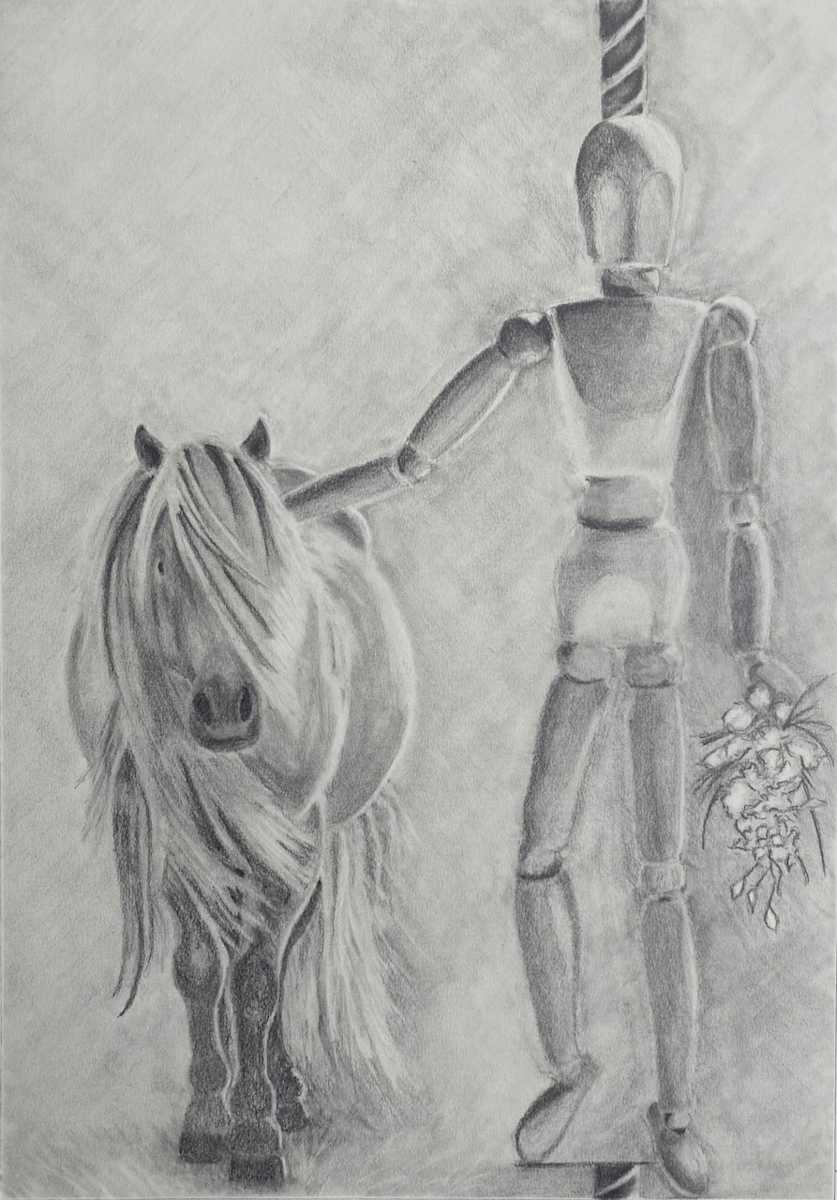 Silent Bride by Nicole Hansen  Image: Silent Bride - Graphite - Nicole Hansen (NFS)