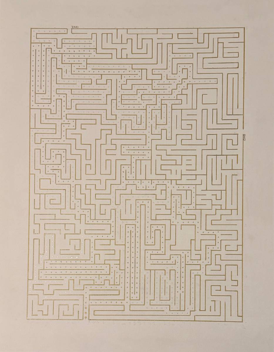 Grief Grid by Nicole Hansen  Image: Grief Grid - Ink on Paper - Nicole Hansen