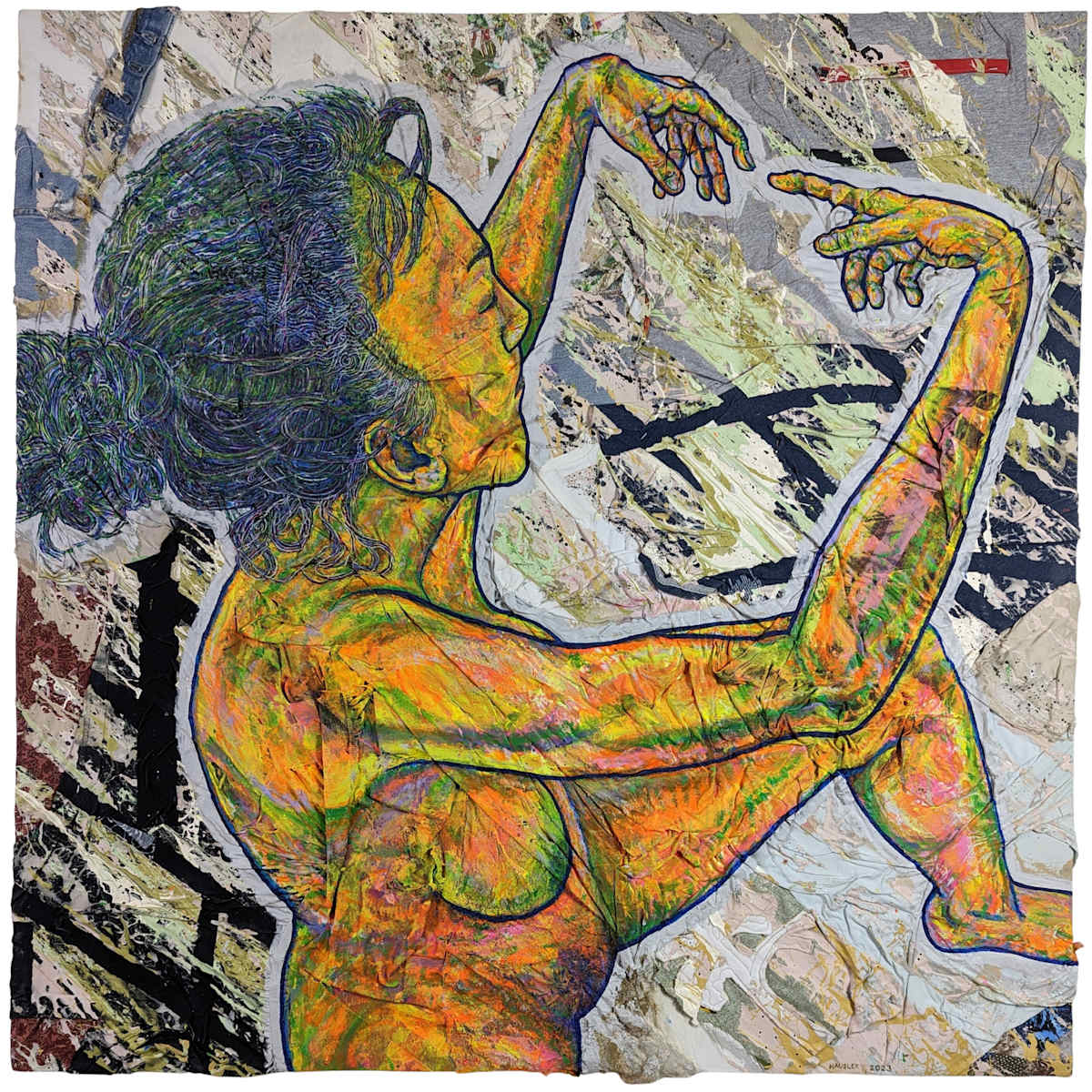Sistine Creates Adam by Greg Hausler, Image 1.