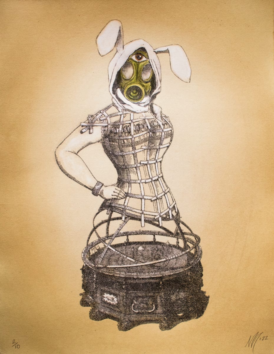 Self Portrait, Jan 2022: The Masks We Wear (2/10) by Niki McQueen  Image: Self Portrait Jan 2022: The Masks We Wear