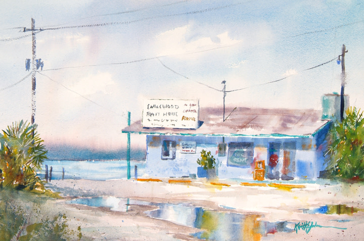 Bait House by Keith E  Johnson 