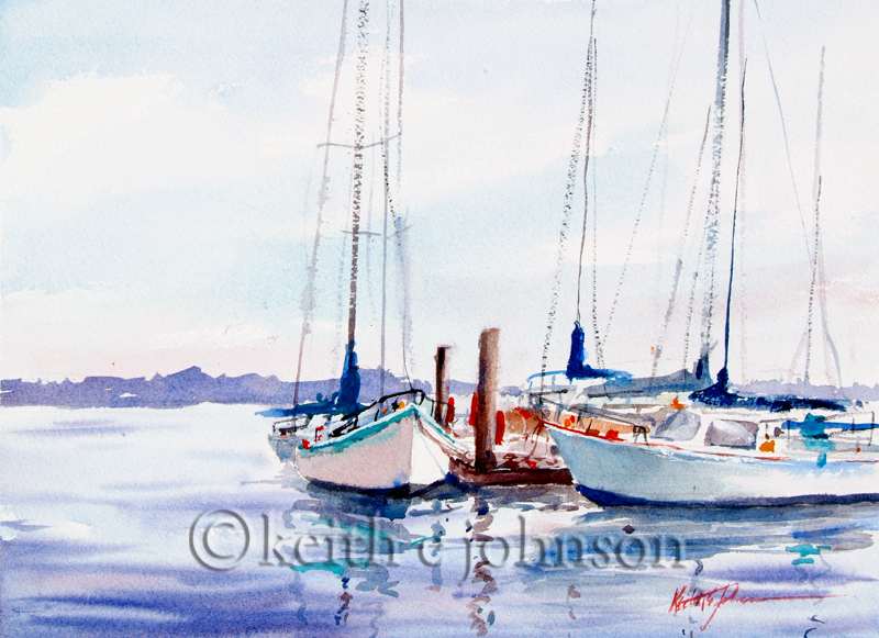 Calm Morning by Keith E  Johnson, Image 1.