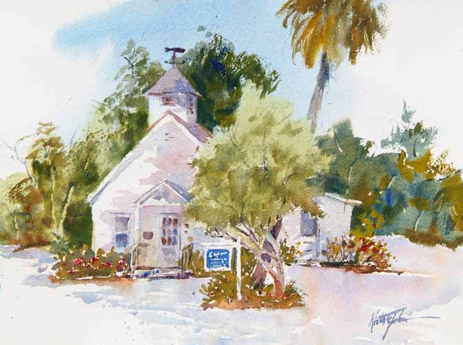 Chapel by the Sea 2 by Keith E  Johnson 