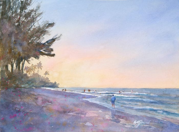 Dawn at Blind Pass Beach, Image 1.