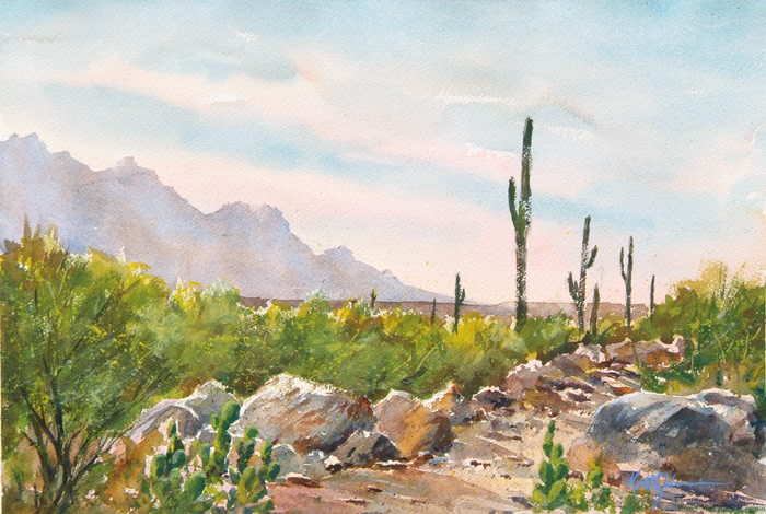 Desert Trail by Keith E  Johnson 