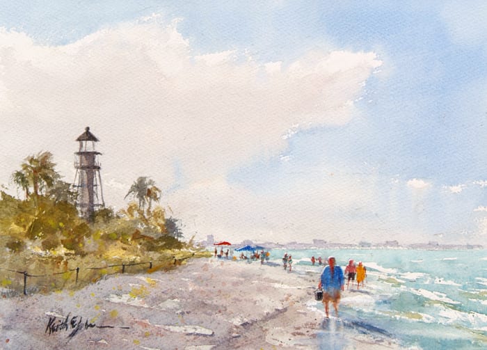 Lighthouse Morning by Keith E  Johnson, Image 1.