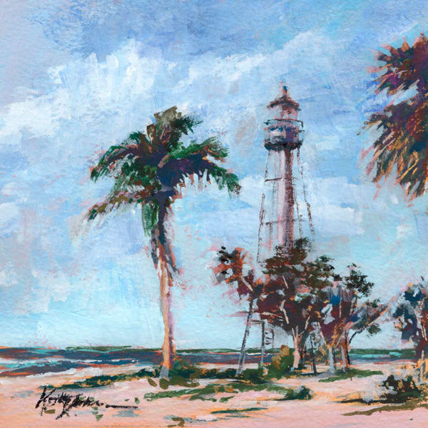 Lighthouse After Ian by Keith E  Johnson  Image: Lighthouse After Ian