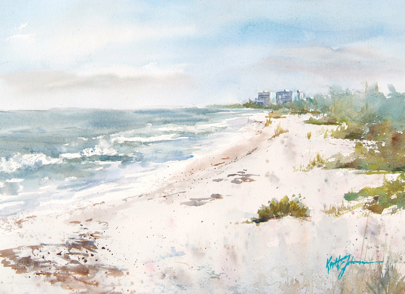 Lovers Key Beach by Keith E  Johnson 
