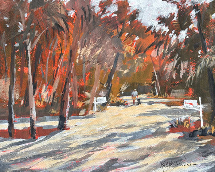 Morning Companions by Keith E  Johnson  Image: Morning Companions