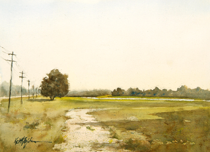 Near Babcock Ranch by Keith E  Johnson 