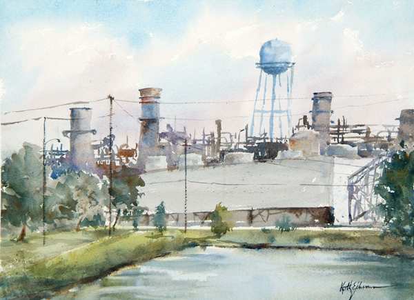 Power Plant by Keith E  Johnson, Image 1.
