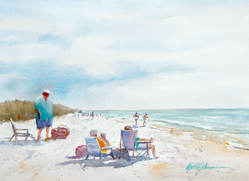 Relaxing by Keith E  Johnson, Image 1.