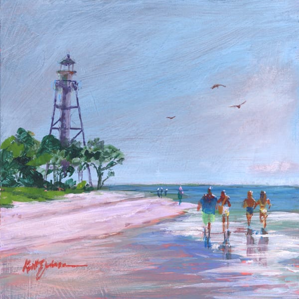 Sanibel Lighthouse Point by Keith E  Johnson, Image 2.
