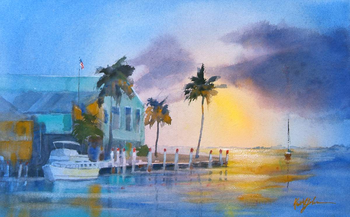 Sunset and Peace by Keith E  Johnson, Image 1.