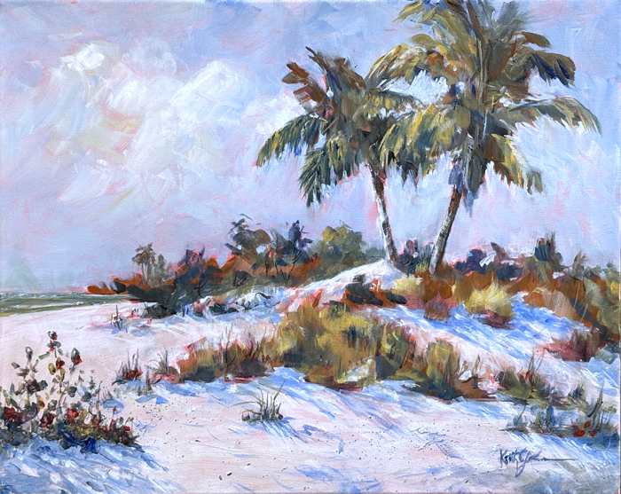 Two Palms by Keith E  Johnson, Image 1.