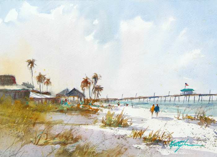 Venice Pier II by Keith E  Johnson, Image 1.