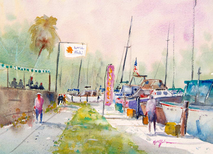 Waterfront by Keith E  Johnson 