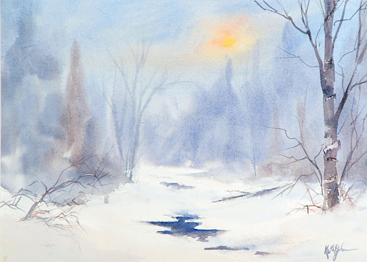 Winter Haze by Keith E  Johnson 