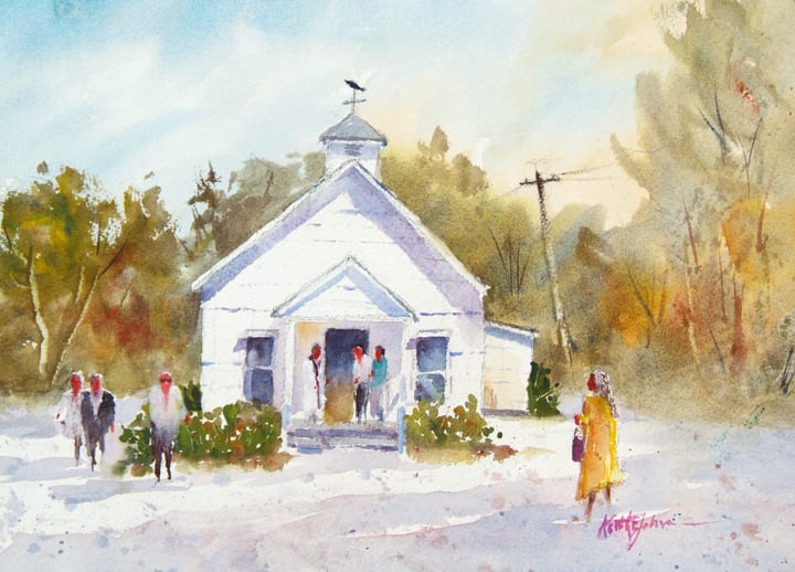 Chapel by the Sea by Keith E  Johnson, Image 1.